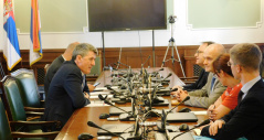 1 June 2018 The Chairman of the Foreign Affairs Committee in meeting with the French parliamentarians